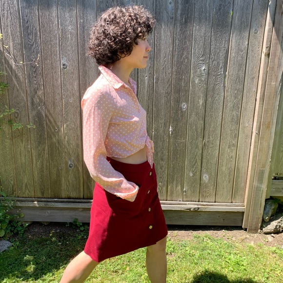 SOLD🎁 Kate Spade New York Heart-Pocket Skirt - Picture 9 of 9